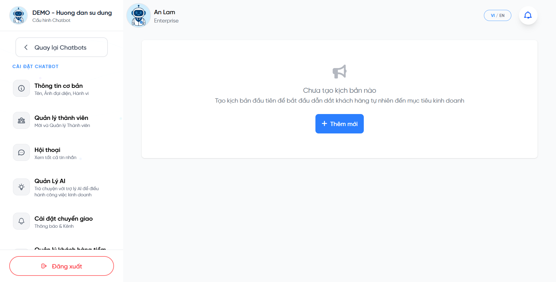 Danh sách kịch bản